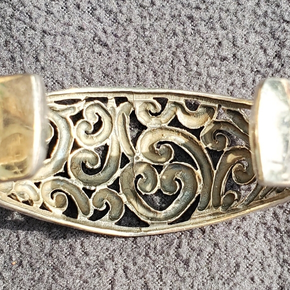 Brighton Silver Scrollwork Bracelet - Picture 2 of 3